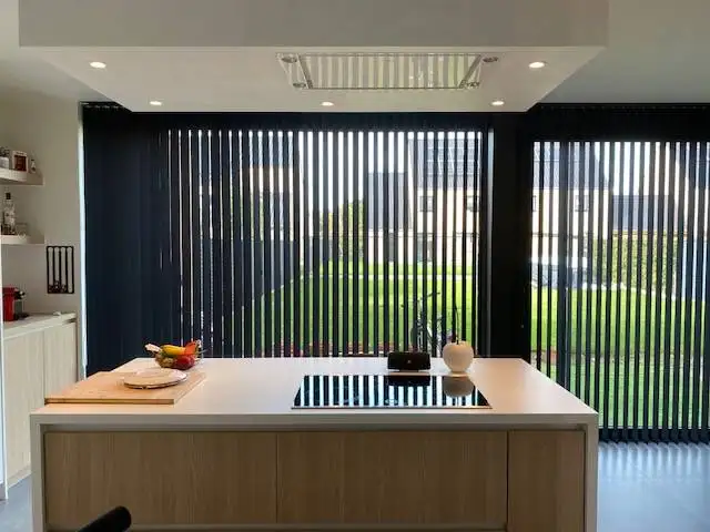 Verticale lamellen keuken